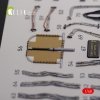 KELIK K48091 CH-46E Cargo compartment interior 3D decals for Academy kit 1/48